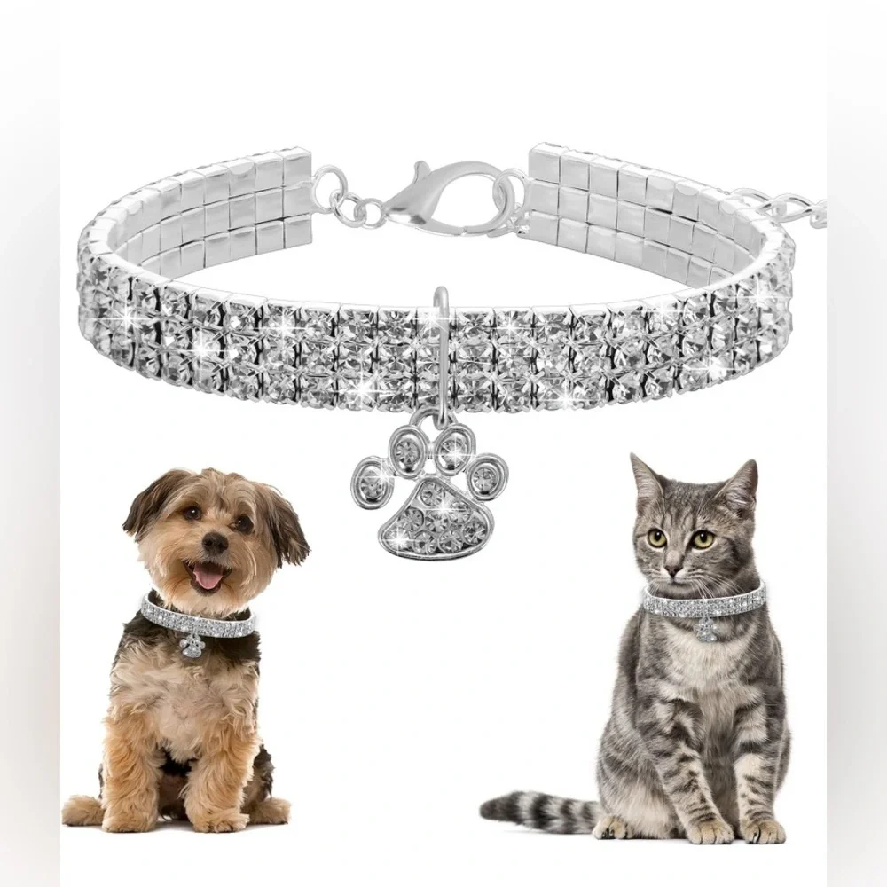 Gorgeous Bling Dog Cat Collar